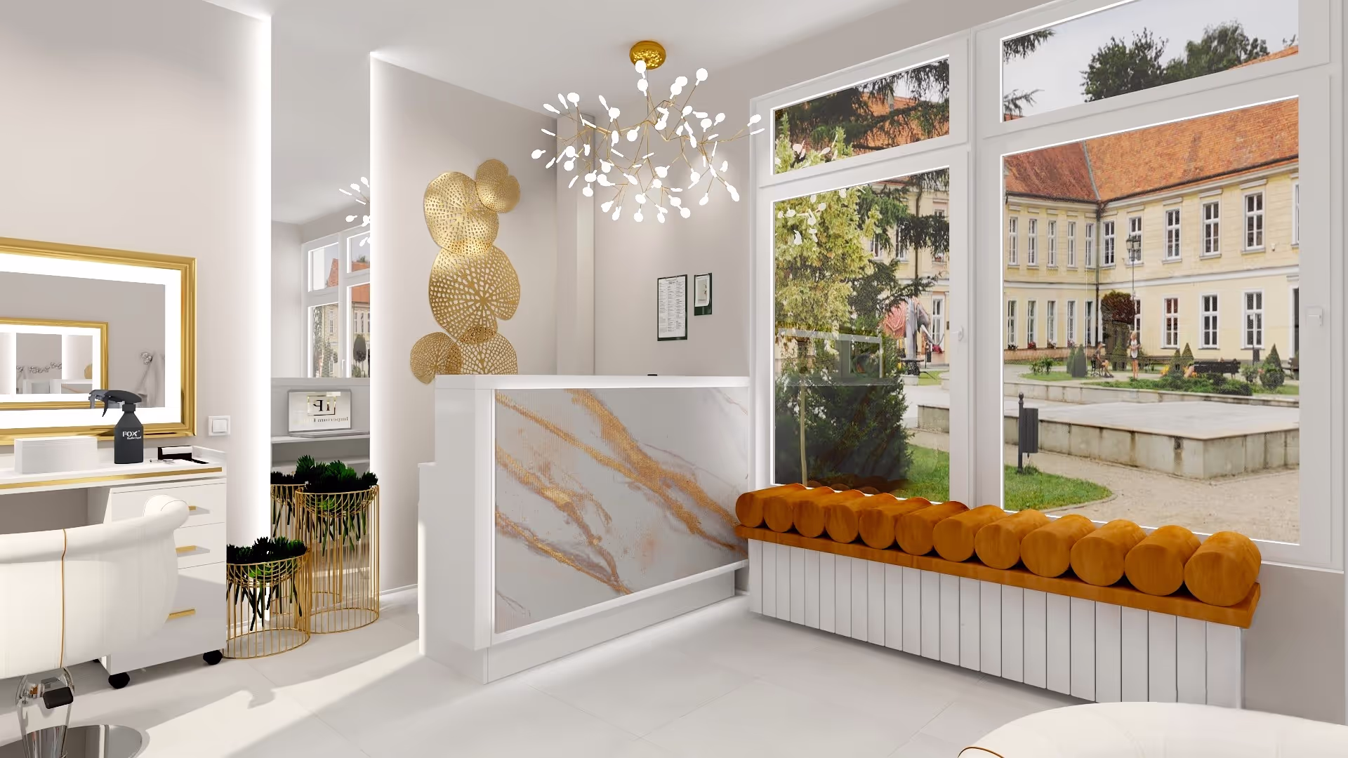 Projekt gabinetu do pracy — Stefańska Design, Łódź