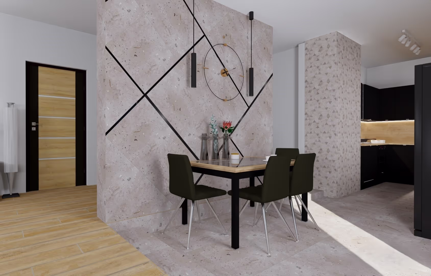 Niestandardowy projekt salonu — Stefańska Design, Łódź